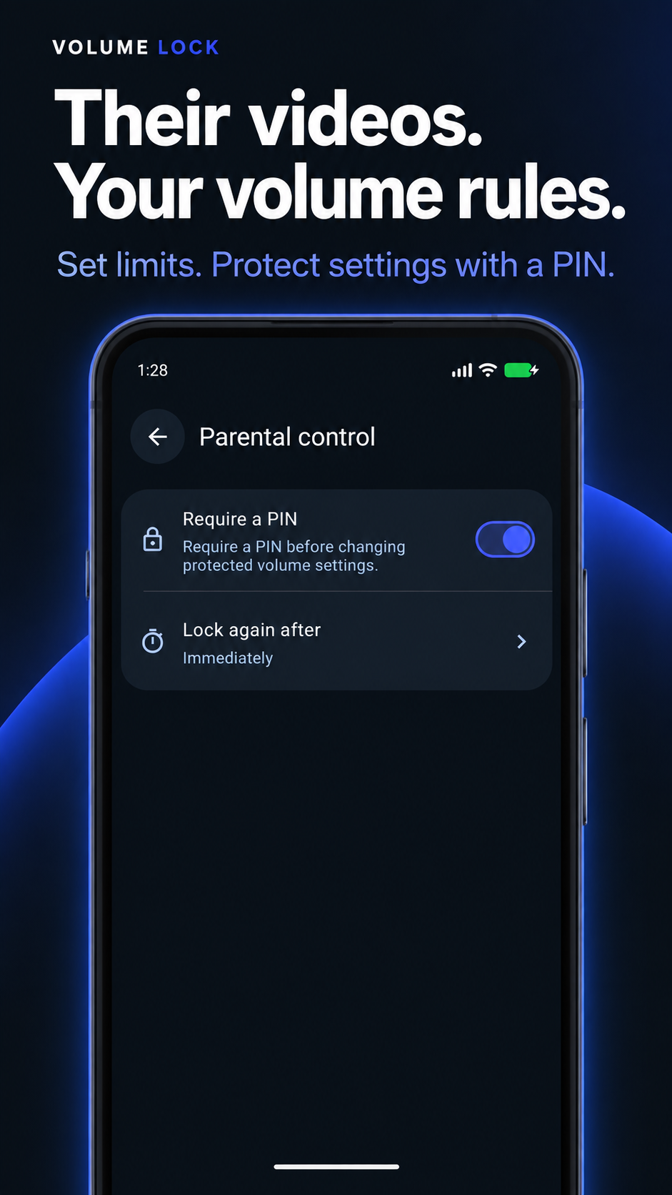 Limits for shared devices in Volume Lock Dark Astra.